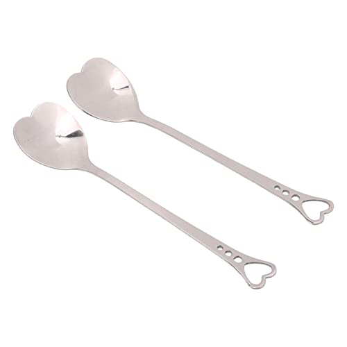 ZJchao Eislöffel, Edelstahl mit 2 Prozent (SILVER) von ZJchao