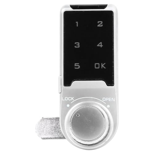 ZJchao Elektronische Schrankschloss Smart Touchscreen Schubladen Kennwort Tastad Lock für Schubladen Schränke Kleiderschränke Anmeldungsboxen ZJchao Elektronische Schrankschloss Smart Touchscreen Schubladen Kennwort Tastad Lock für Schubladen Schränke Kleiderschränke Anmeldungsboxen von ZJchao