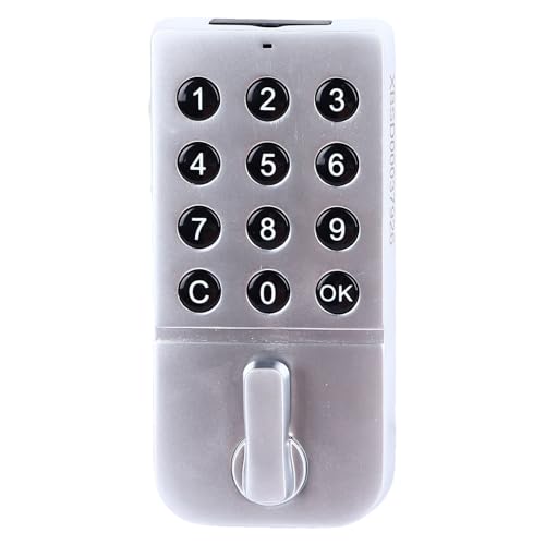 ZJchao Elektronisches Schrankschloss, Hochsicheres Touch-Keypad, Digitales Sicherheitscodeschloss für Schließfächer Im Haus und Büromöbel ZJchao Elektronisches Schrankschloss, Hochsicheres Touch-Keypad, Digitales Sicherheitscodeschloss für Schließfächer Im Haus und Büromöbel von ZJchao