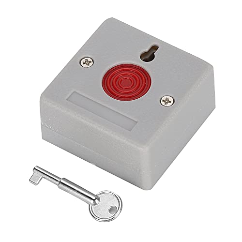 ZJchao Emergency Stop Switch Alarm Taste Device DC12V Home Fire Safety für Bürogebäude Bank Hospital School von ZJchao