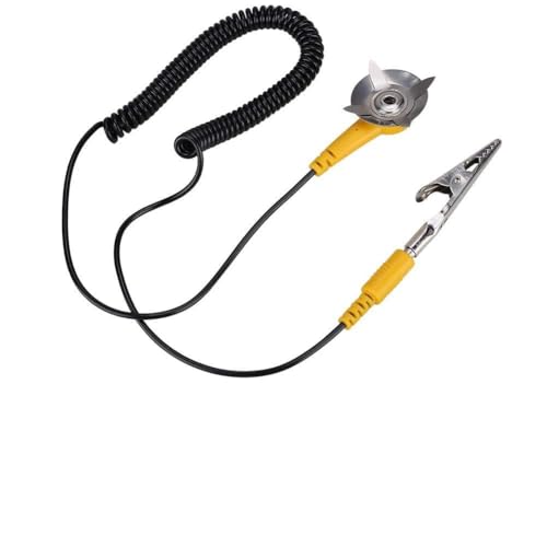 ZJchao Erdungskabel, Statisches Erdkabel PVC PU Material Statischer Stromdrahtkabel Erdungsgericht mit Krokodilclip ZJchao Erdungskabel, Statisches Erdkabel PVC PU Material Statischer Stromdrahtkabel Erdungsgericht mit Krokodilclip von ZJchao