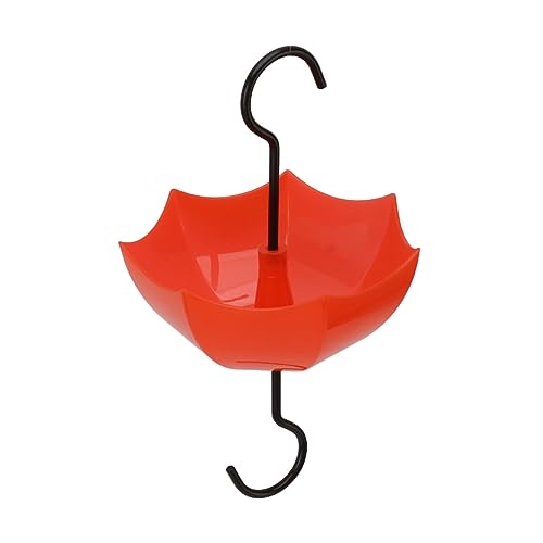ZJchao Feeder Grässel 5 Unzen Insektenschutz mit Durchscheinendem Design Regenschirm Haken für Kolibri Oriole Feeder Outdoor Gartendekoration (Modell A gesammelt) von ZJchao