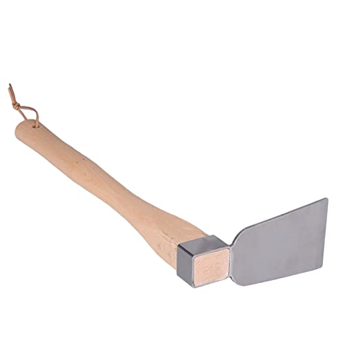 ZJchao Gartenhacke, Gartenhacke Handhacke Grubbing Hacke mit Einfacher Praktischer Feiner Verarbeitung Kleines Volumen für Edelstahl -Schmiedehoffen von ZJchao