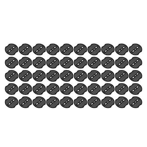 ZJchao Gartenpfaddichtung Dichtung, 2,6 -Zoll -Durchmesser Landschaft Plastikdichtung Gartenpfähte mit 2 Loch Design Yard Heftklammern Unkraut Barriere Staples Dichtungen für Unkraut Barrierer Yard von ZJchao