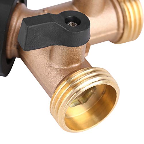 ZJchao Gartenschlauchsplitter, Schlauchanschluss 2 Tap -Adapter mit Absperrventile Hochleistungs -Messing Y Stecker Wasser Zapfen Spigot Spigot für Gartenhof Gewächshausbewässerung (Europäischer ZJchao Gartenschlauchsplitter, Schlauchanschluss 2 Tap -Adapter mit Absperrventile Hochleistungs -Messing Y Stecker Wasser Zapfen Spigot Spigot für Gartenhof Gewächshausbewässerung (Europäischer von ZJchao