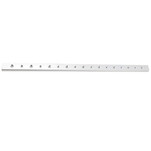 ZJchao Gehrerstange, Gehrungsstrecke Aluminiumlegierung T -Schraubenbehandlung Slot, T -Schlitz Gehrungsstrecke, Gehrungsstrahl für Tischsägen Säge Slid Slider Tischsäge Säge Stange (450 mm T-Slider) von ZJchao