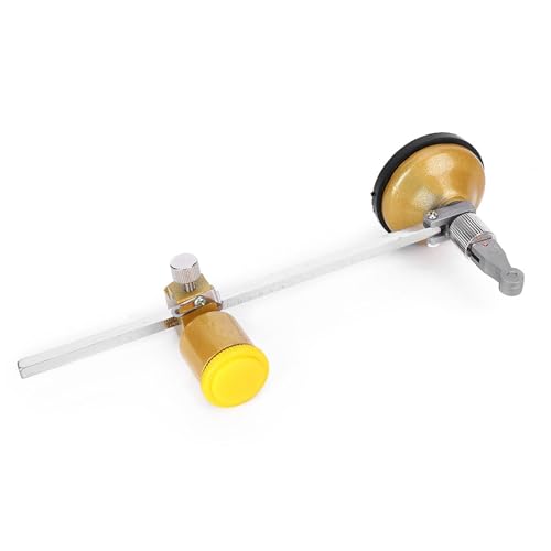 ZJchao Glasschneider Werkzeuge, Glaskreisschneider Kompass 360 ° Drehung 40 Cm Durchmesser Glas Kreisschneider Kreis Glaschneider Einstellbares Kreisförmiges Schneidwerkzeug ZJchao Glasschneider Werkzeuge, Glaskreisschneider Kompass 360 ° Drehung 40 Cm Durchmesser Glas Kreisschneider Kreis Glaschneider Einstellbares Kreisförmiges Schneidwerkzeug von ZJchao