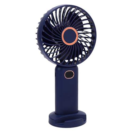 ZJchao Handheld -Lüfter, 5 Gears Digital Display Wiederaufladbare Tragbare Desktop -Lüfter Kleiner Desk -Mini -Lüfter mit Basis für Home Outdoor ZJchao Handheld -Lüfter, 5 Gears Digital Display Wiederaufladbare Tragbare Desktop -Lüfter Kleiner Desk -Mini -Lüfter mit Basis für Home Outdoor von ZJchao
