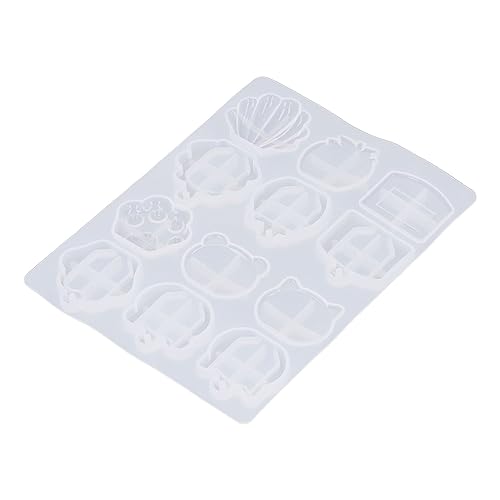 ZJchao Harzschlüsselkettenformen, 6 Form ZJchao Harzschlüsselkettenformen, 6 Form von ZJchao