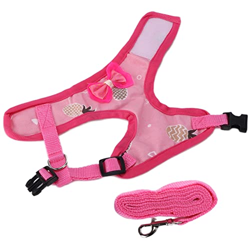 ZJchao Hühnerleine, Entenkabelbaum Atmungsaktives Mesh Trainingsgurt und Leas Hühnchenkabelbaum und Leine Einstellbarer Riemen Im Freien Trainingstraktion Seil für Hühnerente Gänse Hen Small (M Rosa ZJchao Hühnerleine, Entenkabelbaum Atmungsaktives Mesh Trainingsgurt und Leas Hühnchenkabelbaum und Leine Einstellbarer Riemen Im Freien Trainingstraktion Seil für Hühnerente Gänse Hen Small (M Rosa von ZJchao