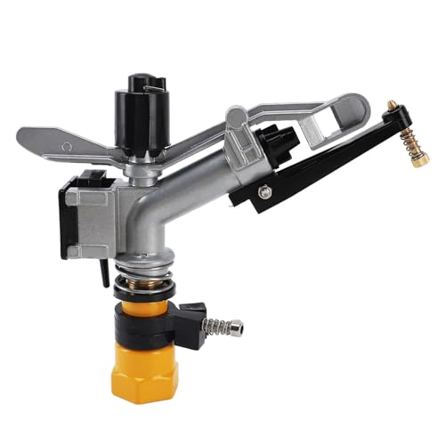 ZJchao Impact Sprinkler, 360 Grad Auto Rotieren Großes Bereich Bewässerung Sprinkler Rasen Sprinkler Impact Sprinkler Kopf mit 1-1/2 -Zoll -FNPT -Schnittstelle für Yard Garden Lawn ZJchao Impact Sprinkler, 360 Grad Auto Rotieren Großes Bereich Bewässerung Sprinkler Rasen Sprinkler Impact Sprinkler Kopf mit 1-1/2 -Zoll -FNPT -Schnittstelle für Yard Garden Lawn von ZJchao