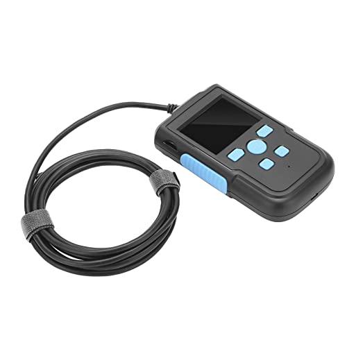 ZJchao Industrie-Endoskop, 1080P-Kamera, 5,5-mm-Objektiv, 2,4-Zoll-Display, 8 Einstellbare LEDs, 2600-mAh-Akku, IP67, 5 Stunden Kontinuierliche Betriebszeit, Unterstützt (5M / 16,4Ft) von ZJchao