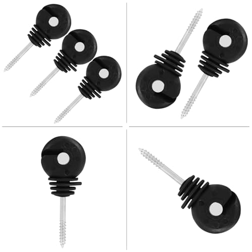 ZJchao Isolatoren des Elektrischen Zauns, 100 -pcs Heißdraht Zaun nach Dem Treiber Kurzer Schraubentyp Elektrischer -Isolator ZJchao Isolatoren des Elektrischen Zauns, 100 -pcs Heißdraht Zaun nach Dem Treiber Kurzer Schraubentyp Elektrischer -Isolator von ZJchao