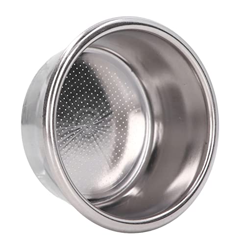 ZJchao Kaffeefilterkorb, Portafilter Filter 2 Tasse Edelstahl Kaffeefilter Poröser Filterkorb Portafilter Filterkorb Griff Filter Schüssel für 54 -mm -Griff ZJchao Kaffeefilterkorb, Portafilter Filter 2 Tasse Edelstahl Kaffeefilter Poröser Filterkorb Portafilter Filterkorb Griff Filter Schüssel für 54 -mm -Griff von ZJchao