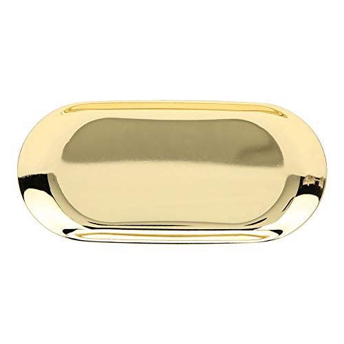 ZJchao Kerzenschale, Große Aufbewahrungsschale 430 Edelstahl Aromatherapie Kerzenwerkzeug Metall Tablett Kerzenerplatten und Tablettschalen Organizer (Groß 31x31,5cm) von ZJchao