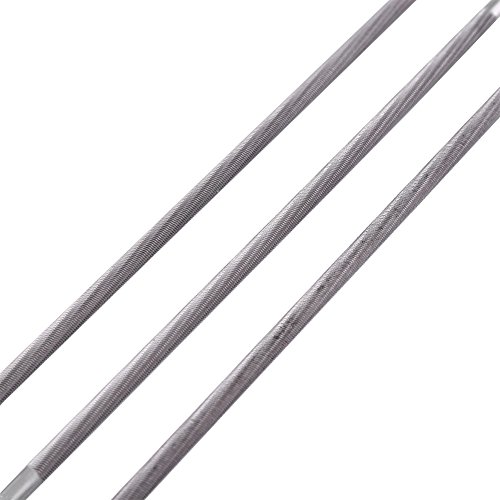 ZJchao Kettensägenschärfer, Kettensägen -Spitzer -Werkzeugkettensäk Dateien Schärfer 3pcs/Set Rundlager Stahlschärfen Kettensägen Kettenschärfer 4mm/4,8 Mm/5,5 Mm Optional (4mm) von ZJchao