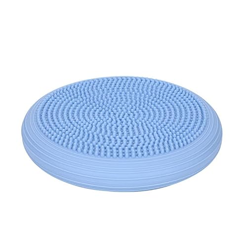 ZJchao Kissen Aufgeblähte Scheibe für die Kernfestigkeitsbalance, Geeignet für Erwachsene von Kindern Yoga Stabilität, Tragbares PVC -Material (Blue) von ZJchao