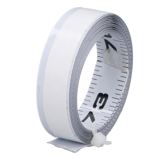 ZJchao Klebeband, Selbstklebendes Maßband, 72 Zoll Links nach Rechts Metall Imperial Selbst Klebendes Messband, Lineal Tape Selbstklebes Messband für Workbench, von ZJchao