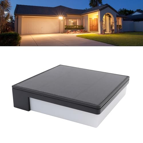 ZJchao LED Solarwandlicht, Bewegungssensor Outdoor 3 Beleuchtungsmodi Solarantrieb Licht für Garagen -Terrasse Hinterhof (2039 Weißes Licht) von ZJchao