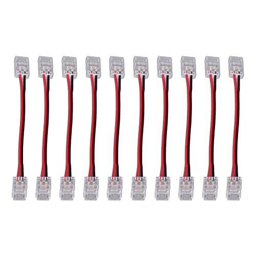 ZJchao LED -Streifenanschluss LED -Klebeband Leuchtanbeter Leuchten Stecker 2Pin Anschluss Leuchtanbeter Stecker Strip Leuchten Streifenstreifen 2 Pin 2 Pin von ZJchao