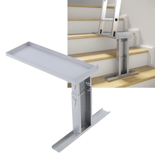ZJchao Leiterplattform, Legierungstahlstreppenstabilisator Auxiliary Support Ständer Leiter Stabilisator Erweiterung Faltleiter Strecke für Teleskope und Gerade Leitern von ZJchao