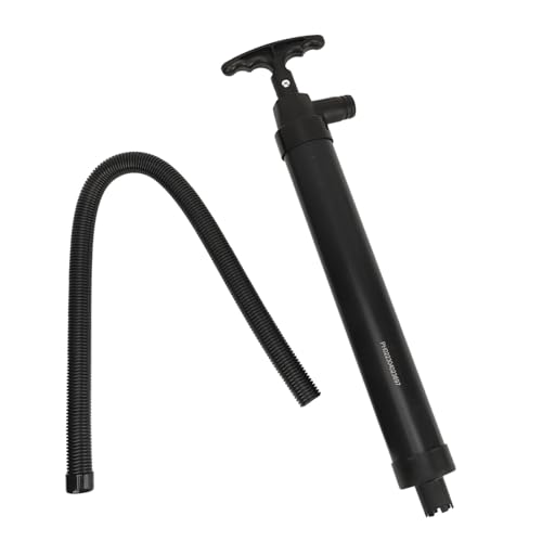ZJchao Manuelle Bilgenpumpe, Handwasserpumpe, Kunststoffpumpe mit Marinetechnischer Technik mit Schlauch für Yachten Kajak -Kanus -Fischerboote 20 Gallonen Pro Minute (Black) von ZJchao