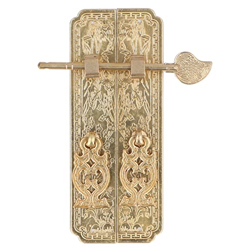 ZJchao Messingplatten, Bücherschrank -Tür -Hardware Antike Messingschrank Hardware von ZJchao