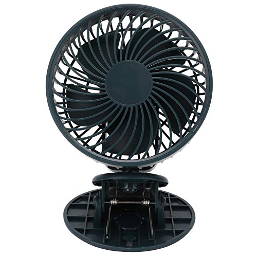 ZJchao Mini -Desktop -Lüfter 3 Geschwindigkeit Wind Tragbarer Tischventilator mit für Home Office Schlafzimmer (GREEN) von ZJchao