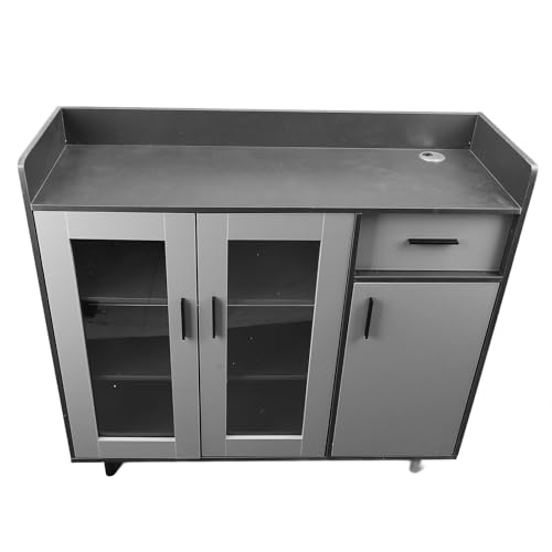 ZJchao Moderner Wohnzimmerlager Sideboard mit Multifunktionaler Küchenorganisation, für Haushaltsraum, Wohnzimmerstraße für Wohnzimmer von ZJchao
