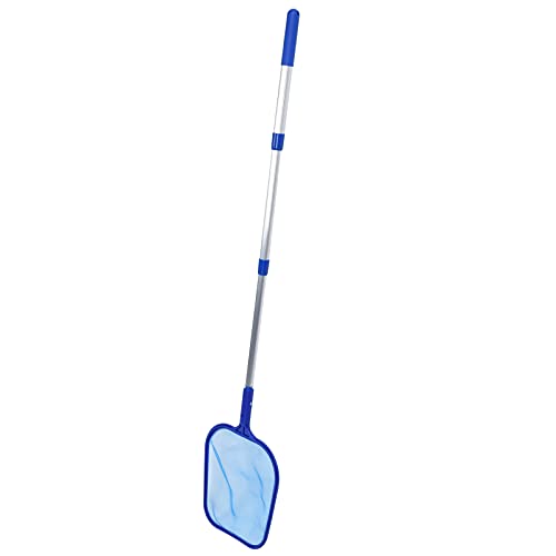 ZJchao Poolnetz mit Pole, Feinem Mesh Pool Skimmer Net Tub Skimmer -Netz mit 3 Abschnitten Einstellbarer Teleskoppool -Pool Skimmernetz für Schwimmbäder, Spas, Whirlpools von ZJchao