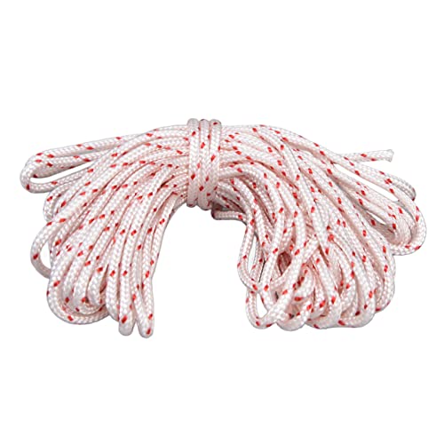 ZJchao Pull Cord Seil, 10 M Nylon Starter Seil Ziehen Schnur Rasen Mäher Ziehen Kabel Rasenmäher Kettensäge Trimmer Starter Seil Ziehen Kabel Ersatz (3,0 mm) von ZJchao