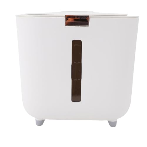 ZJchao Reisbehälter, Getreidespender 22lb Reispender Container -Reis -Lagerbehälter mit Tasse Reispender Transparentes Fenster von ZJchao