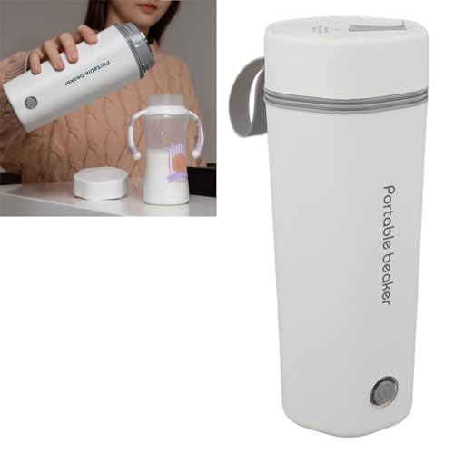 ZJchao Reisen Elektrischer Wasserkocher Tragbarer Kleiner Mini 300W 350 Ml Leckdof (EU -Stecker 220 V) von ZJchao