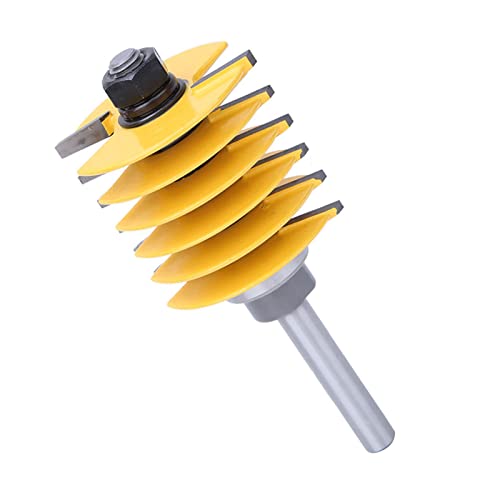 ZJchao Router -Bits, 8mm Schaftfingergelenk Router Bit Holzbearbeitungsmahlen Tenon Joint Cutter mit 2 PCs Waschmaschine Roundover für Holzrand Zum Rand oder Ende zu Ende ZJchao Router -Bits, 8mm Schaftfingergelenk Router Bit Holzbearbeitungsmahlen Tenon Joint Cutter mit 2 PCs Waschmaschine Roundover für Holzrand Zum Rand oder Ende zu Ende von ZJchao