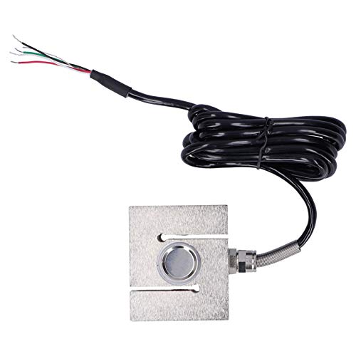 ZJchao S-Typ-Lastzellensensor-Ziehdruckkraft-Druckkraftsensor 40CR-Legierungstahl Hoher Genauigkeit Wasserdichte Spannungskompressionssensor mit Kabel für die Industrielle (300 kg) von ZJchao
