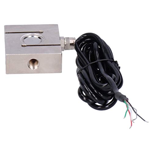ZJchao S-Typ-Lastzellensensor-Ziehdruckkraft-Druckkraftsensor 40CR-Legierungstahl Hoher Genauigkeit Wasserdichte Spannungskompressionssensor mit Kabel für die Industrielle (700KG) von ZJchao