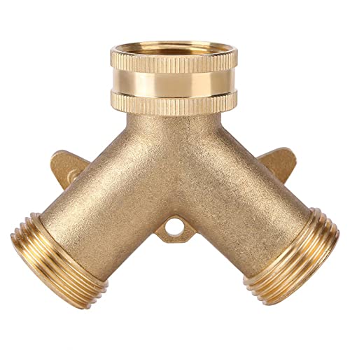 ZJchao Schlauchsplitter, 3/4 -Zoll -Messing 2 - -Ventil -Splitter Schlauchrohr -Rohr -Tap -Stecker Schlauchanschluss Gartenschlauch Schnellanschluss Tap Splitter für Gartenbewässerung (Europäischer ZJchao Schlauchsplitter, 3/4 -Zoll -Messing 2 - -Ventil -Splitter Schlauchrohr -Rohr -Tap -Stecker Schlauchanschluss Gartenschlauch Schnellanschluss Tap Splitter für Gartenbewässerung (Europäischer von ZJchao