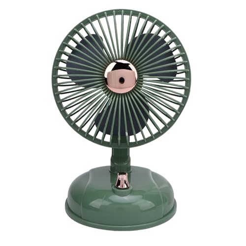 ZJchao Schreibtischlüfter, Desktop Oszillierender Lüfter Kleiner Oszillierender Rotierender Lüfter Ruhigem Wiederaufladbarer Retro -Lüfter für Campingreisen für Heimsiebene ZJchao Schreibtischlüfter, Desktop Oszillierender Lüfter Kleiner Oszillierender Rotierender Lüfter Ruhigem Wiederaufladbarer Retro -Lüfter für Campingreisen für Heimsiebene von ZJchao