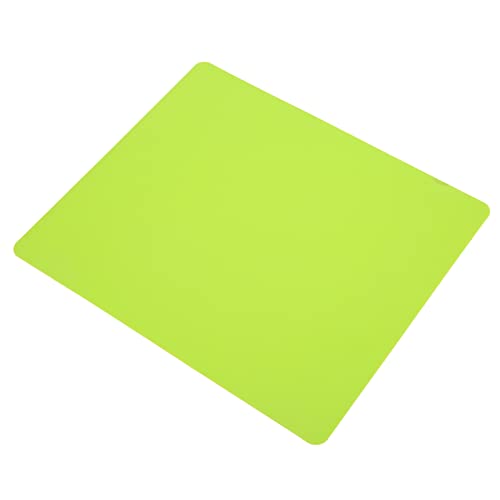 ZJchao Silikonmatten für Handwerk, Tonmatte Nonskid Desk Sparer Pad Protektor Waschbar Flexibler Schmuck Gussblätter Silikon Backmatte für -Küche, 10.98x9.41x0.04in (GREEN) von ZJchao