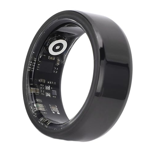 ZJchao Smart Health Ring Deep Sleep Monitor Ring Ring Sleep Tracking Ring für IOS IP68 Wasserdichte Fitness -Tracker mit Herzfrequenzkalorien -Gegenstufe Remote -Kamera -Steuerung (#10) von ZJchao