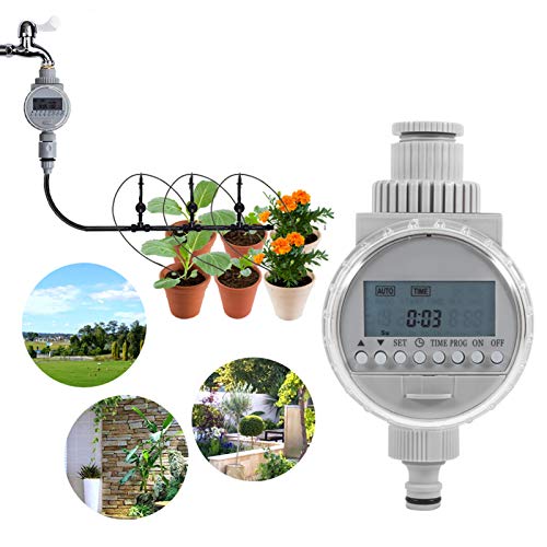 ZJchao Sprinkler -Timer, Bewässerungscontroller 21mm Tippen Sie mit 26,5 Mm Faden Timer -Bewässerungssteuerung mit Wiederaufladbaren Batterien, um Dem Modernen Gärtner Effizient und ZJchao Sprinkler -Timer, Bewässerungscontroller 21mm Tippen Sie mit 26,5 Mm Faden Timer -Bewässerungssteuerung mit Wiederaufladbaren Batterien, um Dem Modernen Gärtner Effizient und von ZJchao