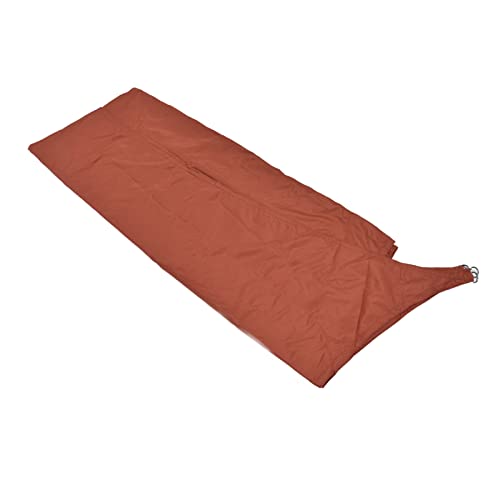 ZJchao Sun Shade Segel Wasserdacher Baldachin -Schutz für Terrassengartenpool 3x4m mit 4 Seilen Einfache Installation Ziegelrot Rot von ZJchao