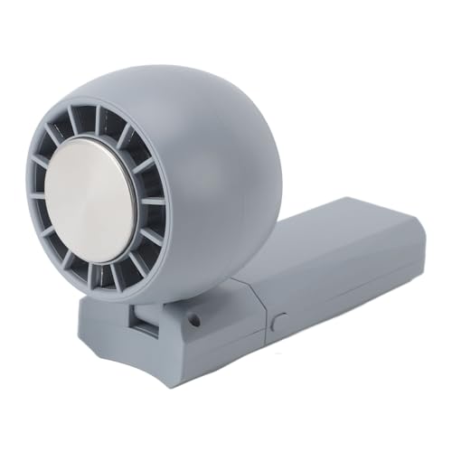 ZJchao Tragbarer Handventilator, Tragbarer Tischventilator, Mini-Tischventilatoren mit Eiskühlung und 3 Geschwindigkeiten für die Kühlung zu Hause, auf Reisen und Im Freien (Grau Blau) von ZJchao