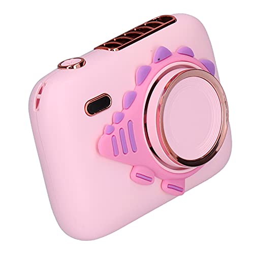 ZJchao Tragbarer Nackenlüfter Handheld Mini Lüfter USB Wiederaufladbare 3-Geschwindigkeits-Verstellbare Leichte Hängende Kamera-förmige Lüfter mit Verborgenem Luftausgang für Reisen von ZJchao