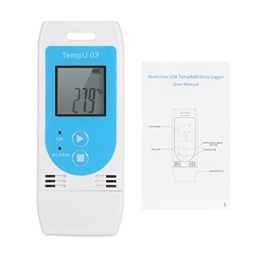 ZJchao USB -Temperaturfeuchtigkeit Daten Logger Recorder Humiturüberwachung für Lagerlogistik von ZJchao