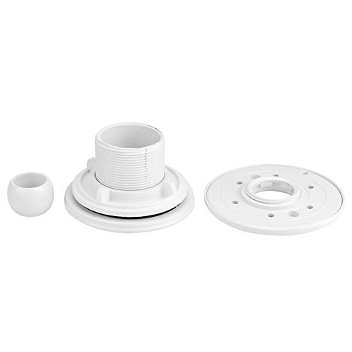 ZJchao Um 360 Grad Drehbare Massagedüse für Swimmingpools, SPA, mit Einstellbarem Wasserauslass und Abnehmbarer Blende für Heiße Quellen Im Pool-Spa von ZJchao