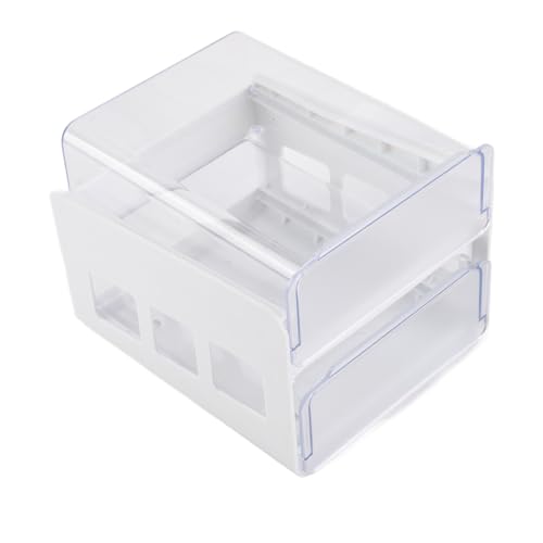 ZJchao Unter Schreibtisch Lagerschublade Unsichtbarer Schubladen Organizer Platz Sparende Schieberschiene 5 Kg Ladung mit Doppelseitigem Klebeband für (Zweischichtiger s) von ZJchao