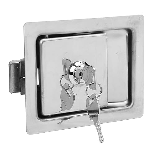 ZJchao Werkzeugkastenverriegelung, 304 Edelstahl mit 2 Tasten -Werkzeugkastenschlöss von ZJchao