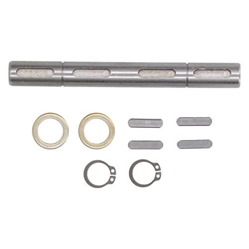 ZJchao Wurm Reduzier mit 14 Mm Durchmesser mit 128 Mm Länge Großer Lagerkapazität Doppelausgangswelle Stepper -Motor Dual -Ausgangswellen Stecker und spiel von ZJchao
