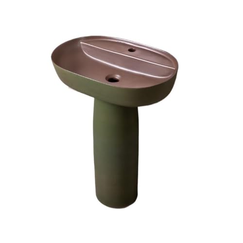 Badezimmer Leichtes Luxus-Waschbecken aus Keramik mit Wasserhahn und Abfluss-Set for den Außenbereich Einfache Montage Badezimmer Leichtes Luxus-Waschbecken aus Keramik mit Wasserhahn und Abfluss-Set for den Außenbereich Einfache Montage von ZKALQECNF